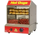 Admiral Craft Hot Dog Steamers