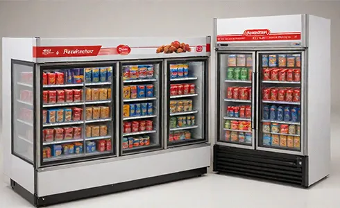Glass Door Merchandiser Freezers