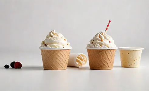 Ice Cream and Frozen Yogurt Cups